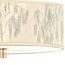 Weeping Willow Giclee 14" Wide Ceiling Light