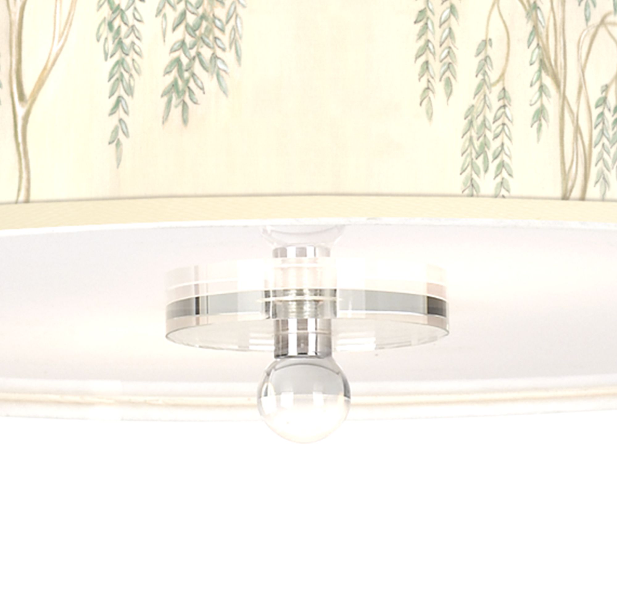 Image 3 Weeping Willow Giclee 16" Wide Semi-Flush Ceiling Light more views