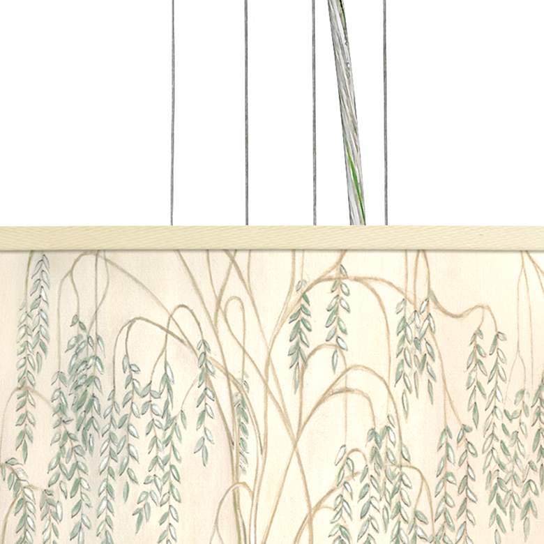 Image 2 Weeping Willow Giclee 24" Wide 4-Light Pendant Chandelier more views