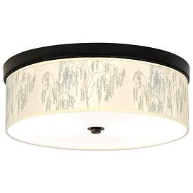 Image1 of Weeping Willow Giclee Energy Efficient Bronze Ceiling Light