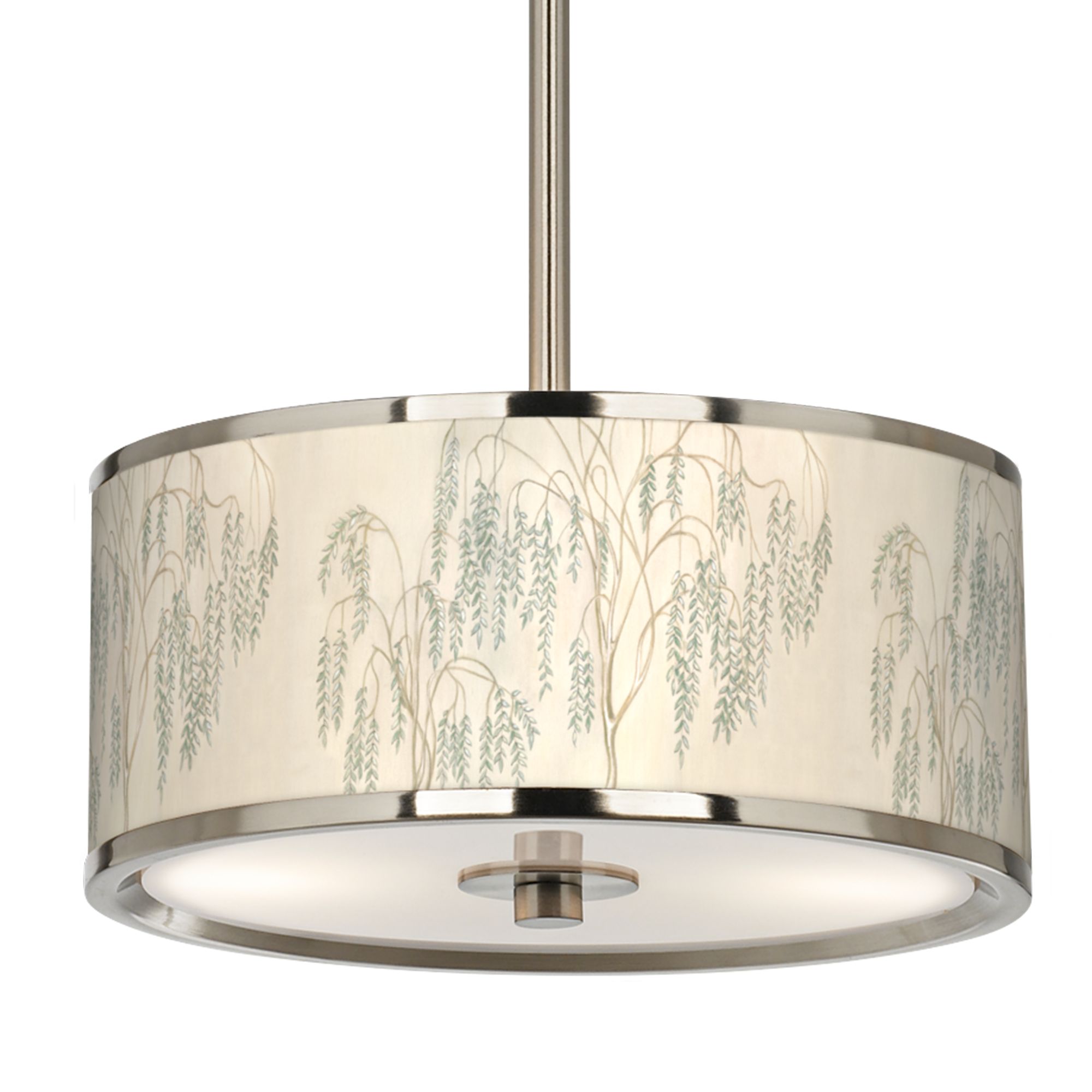 Image 3 Weeping Willow Giclee Glow 10 1/4" Wide Pendant Light more views