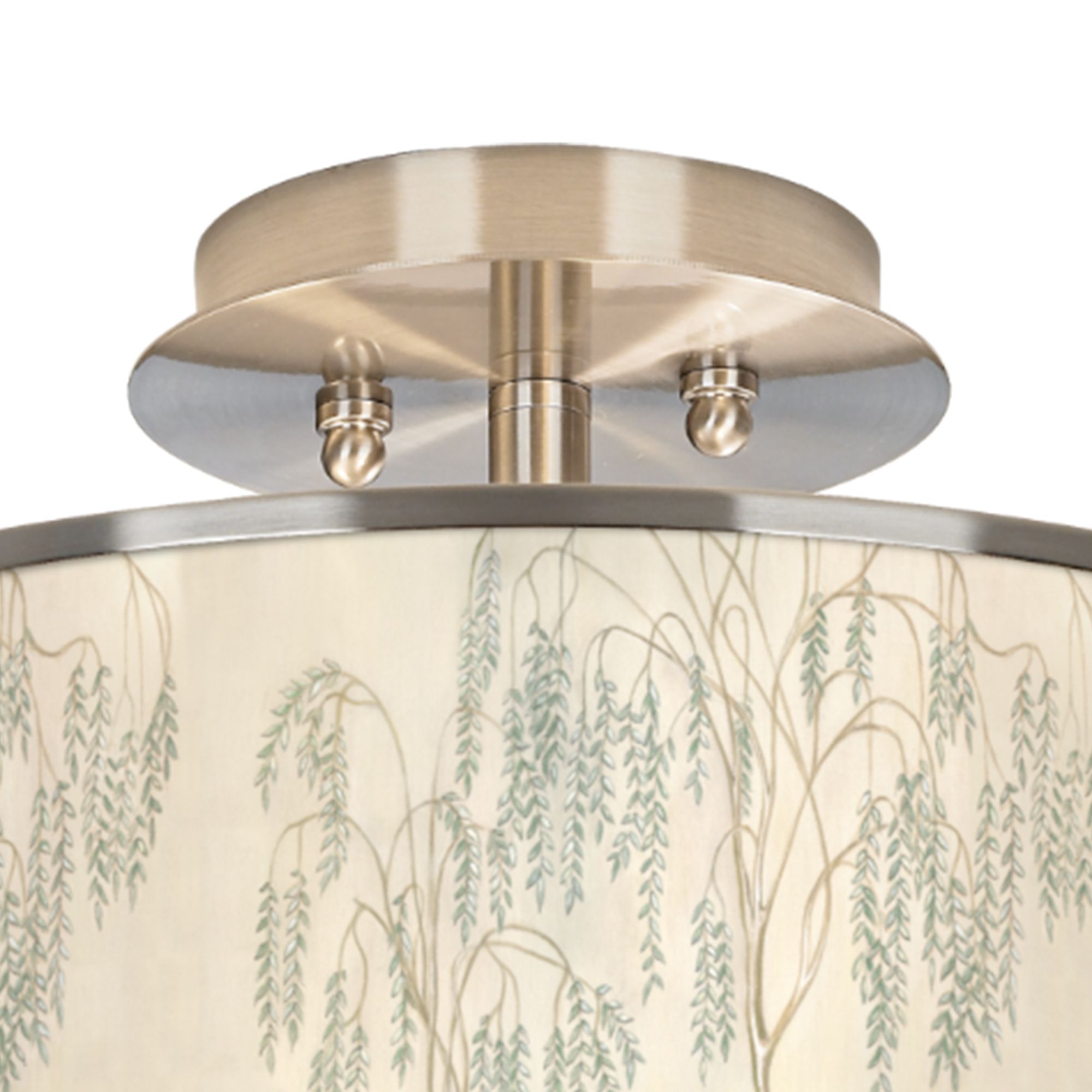 Image 2 Weeping Willow Giclee Glow 14" Wide Ceiling Light more views