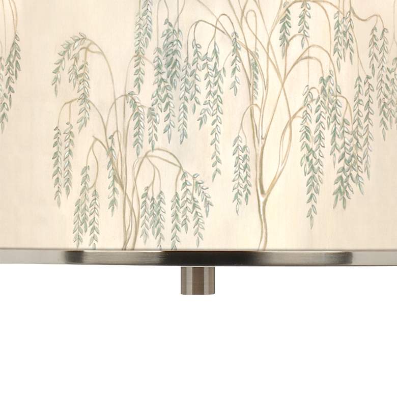 Image 2 Weeping Willow Giclee Glow 16 inch Wide Pendant Light more views