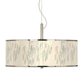 Image1 of Weeping Willow Giclee Glow 20" Wide Pendant Light