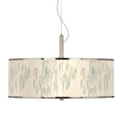 Weeping Willow Giclee Glow 20&quot; Wide Pendant Light