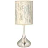 Weeping Willow Giclee Modern Droplet Table Lamp