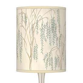 Image2 of Weeping Willow Giclee Modern Droplet Table Lamp more views