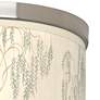 Weeping Willow Giclee Nickel 10 1/4" Wide Ceiling Light