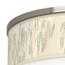 2_Weeping Willow Giclee Nickel 20 1/4" Wide Ceiling Light more views