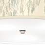 3_Weeping Willow Giclee Nickel 20 1/4" Wide Ceiling Light more views