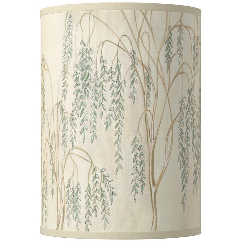 Image 1 Weeping Willow Giclee Round Cylinder Lamp Shade 8x8x11 (Spider)