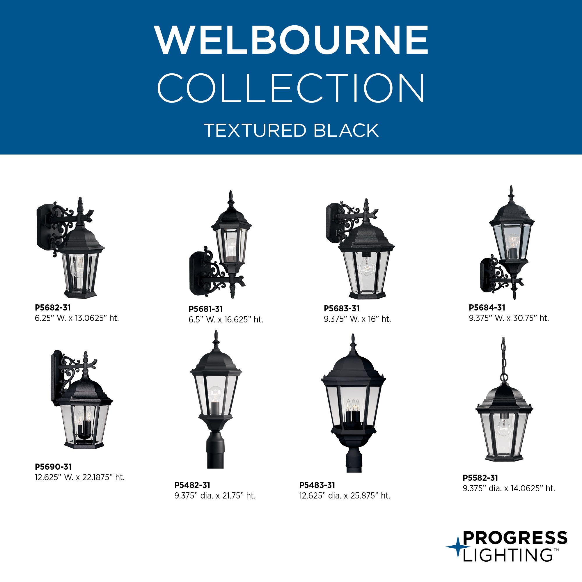 Image 5 Welbourne Collection One-Light Post Lantern more views