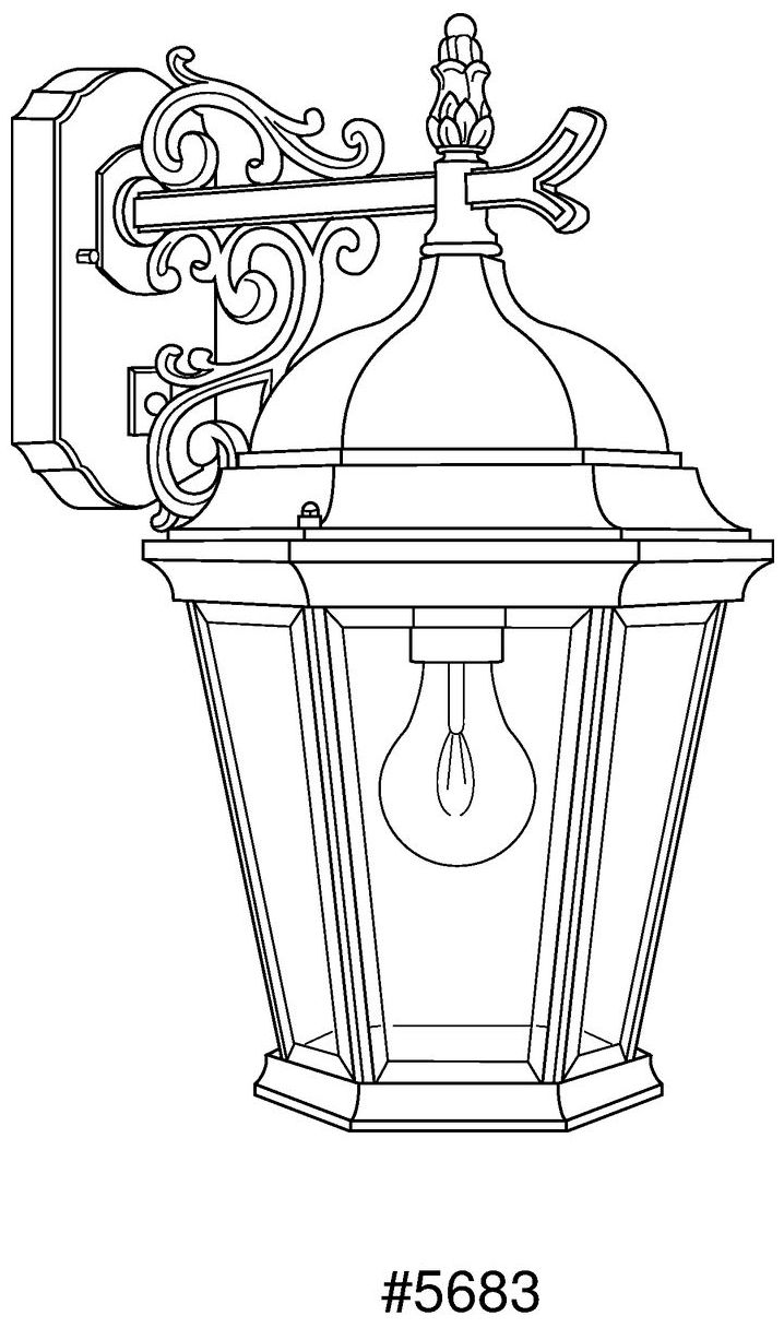 Image 5 Welbourne One-Light Medium Wall Lantern more views