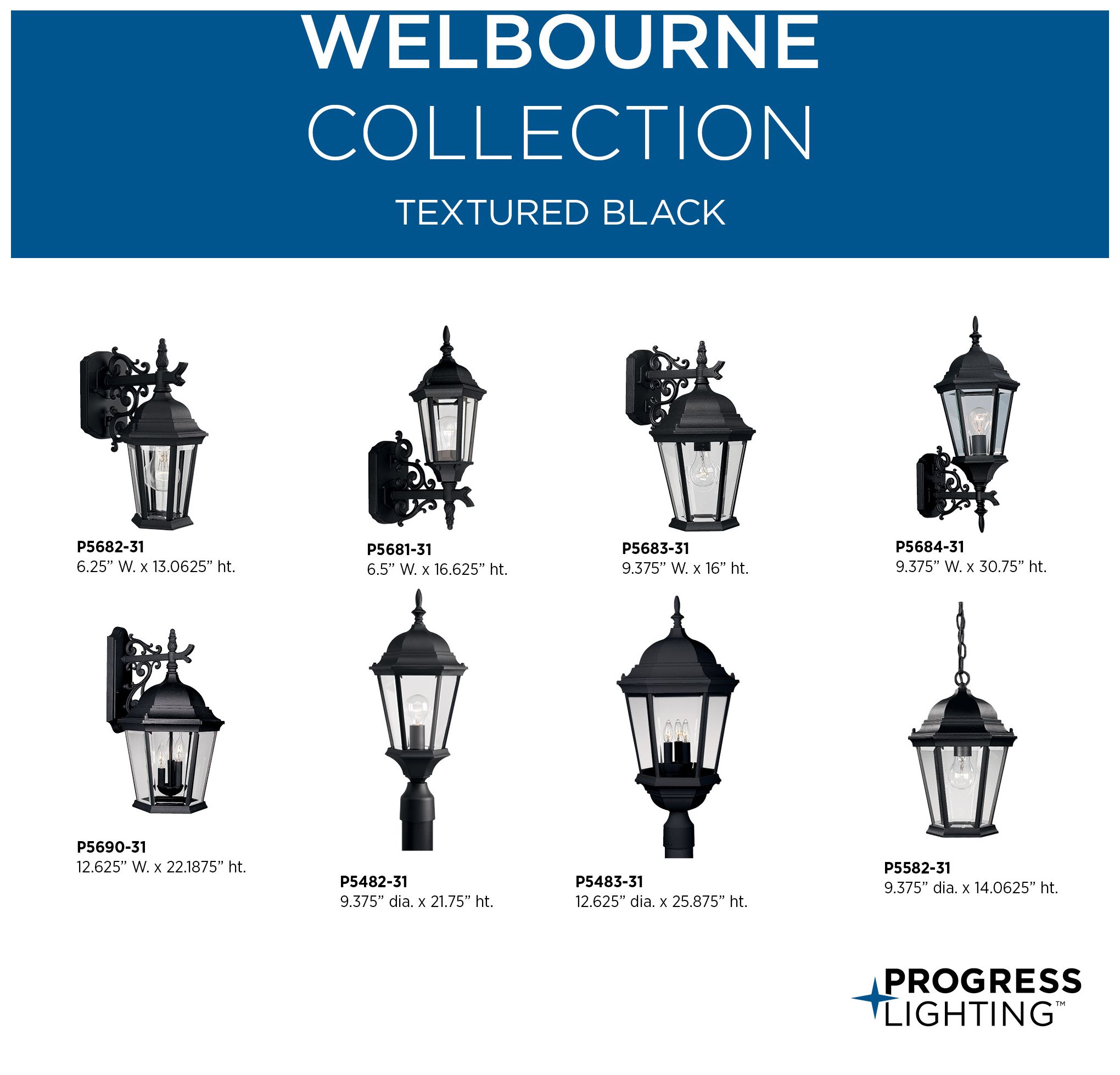 Image 7 Welbourne One-Light Small Wall Lantern P5682 more views
