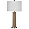 Welch 29" Coastal Styled Brown Table Lamp
