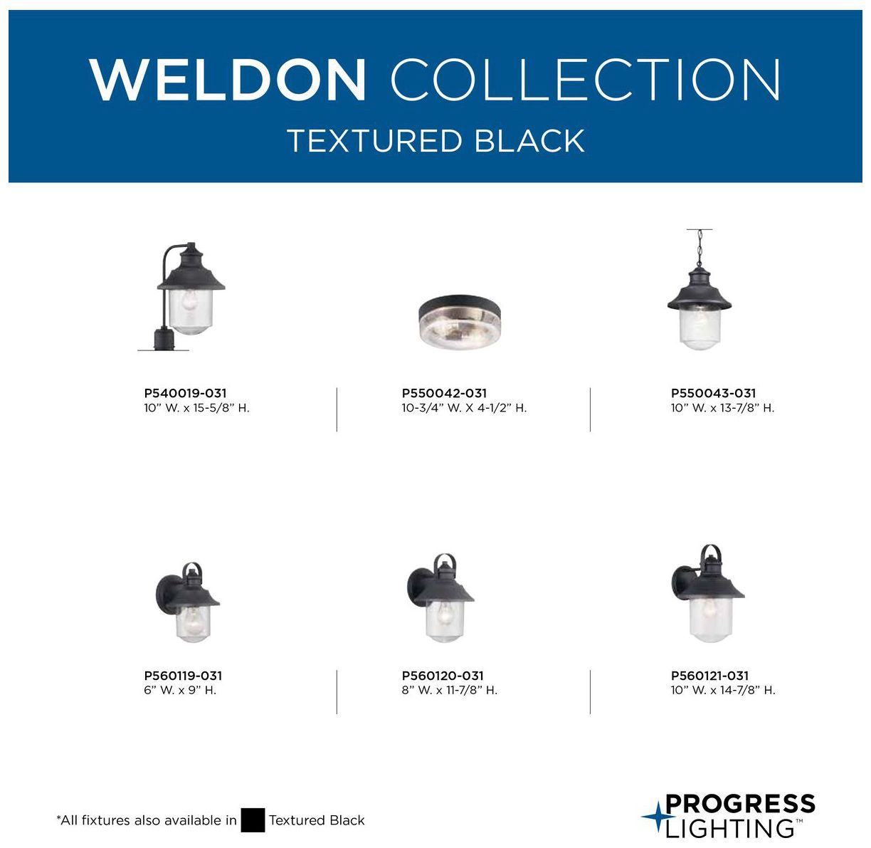 Weldon Collection One-Light Large Wall Lantern