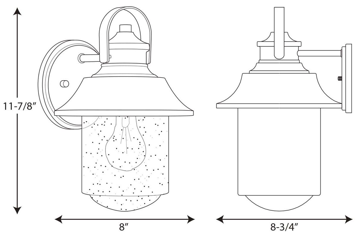 Image 4 Weldon Collection One-Light Medium Wall Lantern more views