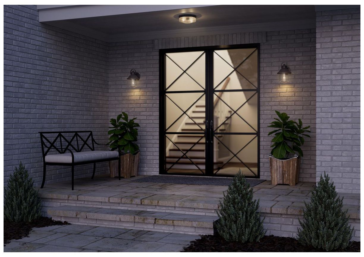 Weldon Collection Two-Light Flush Mount