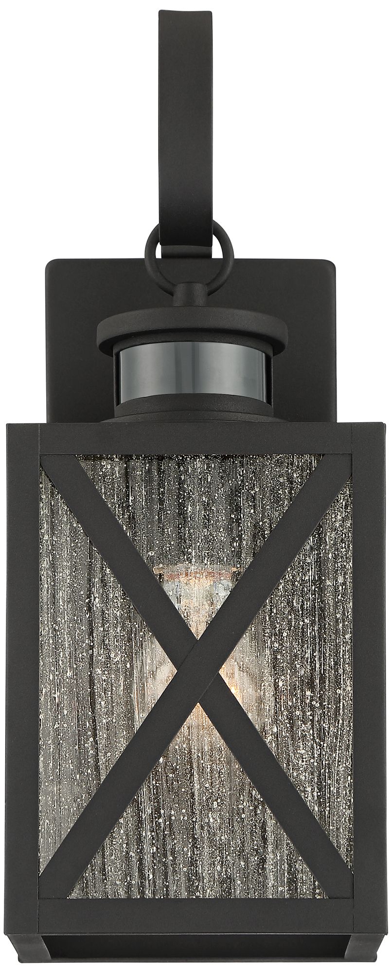 Image 5 Welling 14 1/2" High Black Motion Sensor Outdoor Lights Set of 2 more views