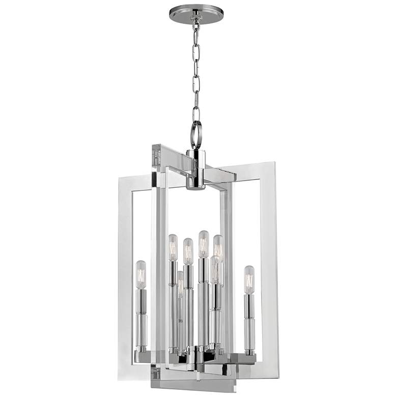 Image 1 Wellington 8 Light Med Pendant Plsh Nckl