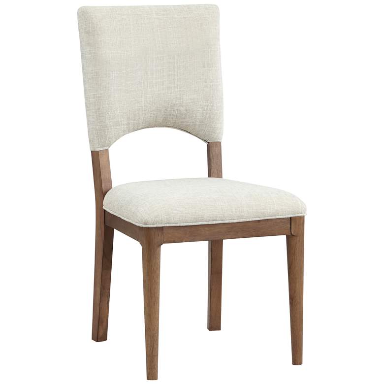 Image 3 Wellington Beige Fabric Dining Chairs Set of 2 more views