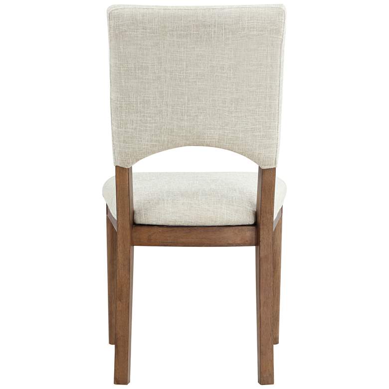 Image 5 Wellington Beige Fabric Dining Chairs Set of 2 more views