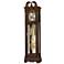 Welston 84 1/4" Cherry Bordeaux Pendulum Floor Clock