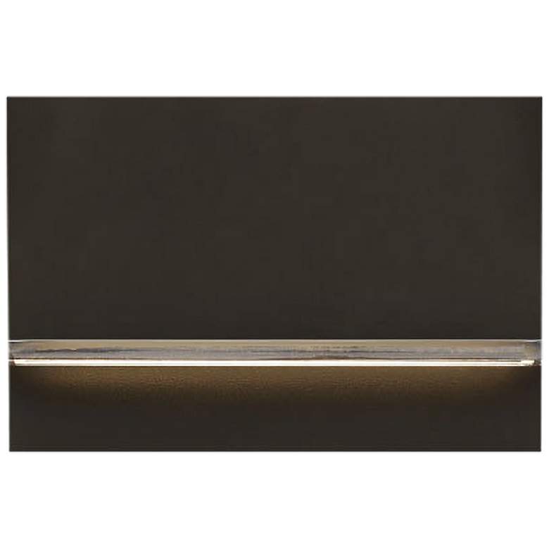 Image 1 Wend 6" Wide Bronze 120V LED Outdoor Step Light