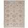 Wendover Oriental Hand Knotted Tan Area Rug 6858F 5' x 8'