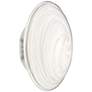 1_Wenona 7.5" High Polished Chrome Finish Wall Sconce w/ White Shade