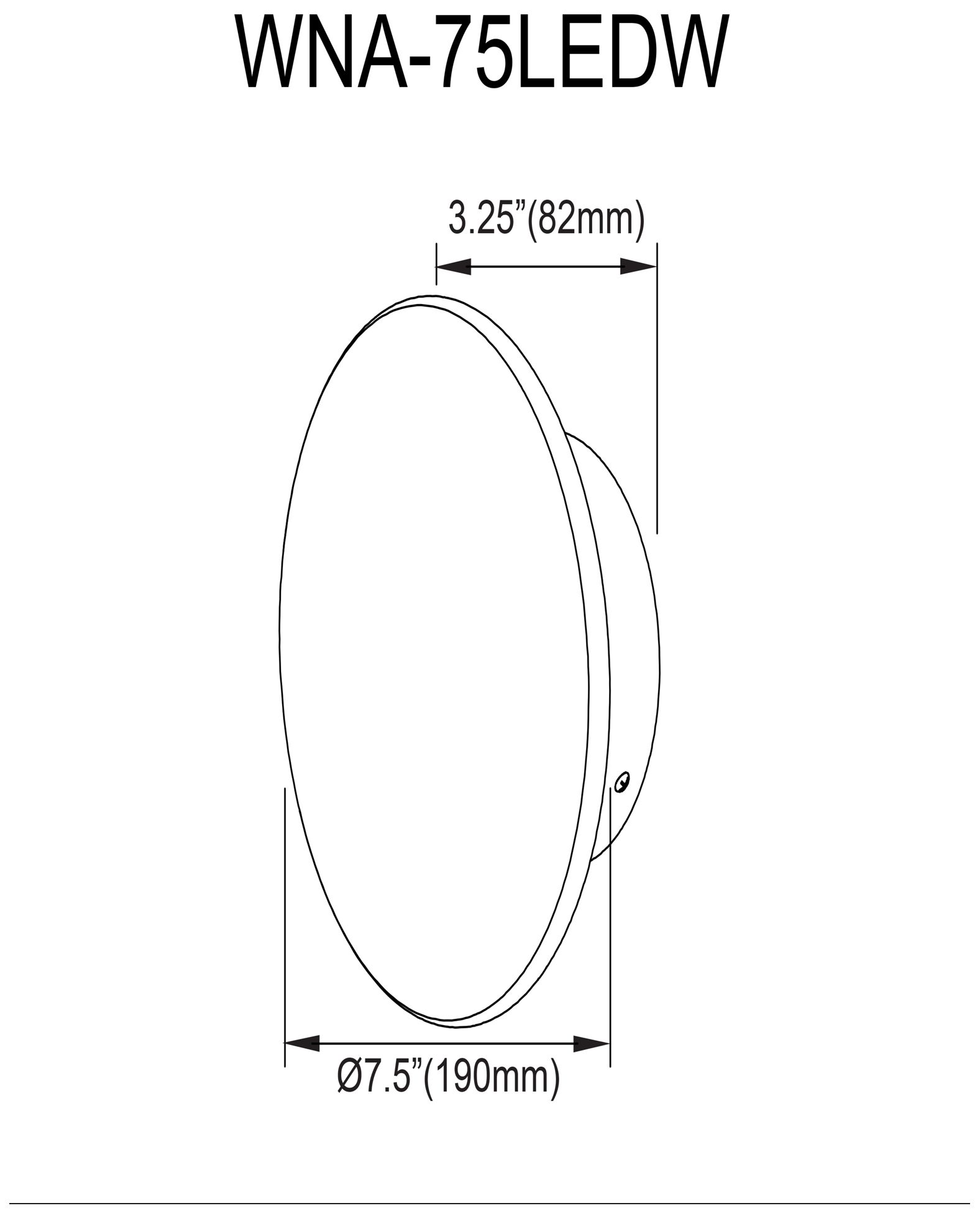 Image 4 Wenona 7.5" High Matte Black Finish Wall Sconce w/ White Shade more views