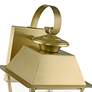 7_Wentworth 1 Light Natural Brass Outdoor Small Wall Lantern more views