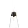 1_Wentworth 11 1/2" Wide Matte Black Mini Pendant