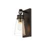 4_Wentworth 12"High Matte Black Metal Wall Sconce more views