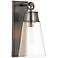 Wentworth 16" High Plated Bronze Wall Sconce