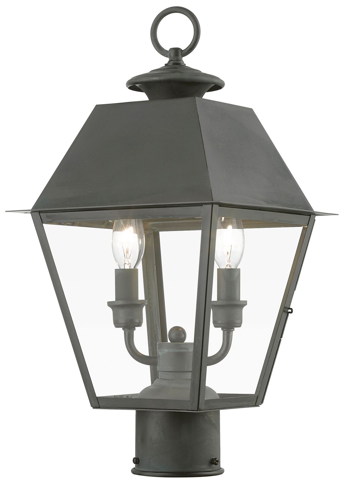 Image 2 Wentworth 17 1/2" High Charcoal Outdoor Post Light