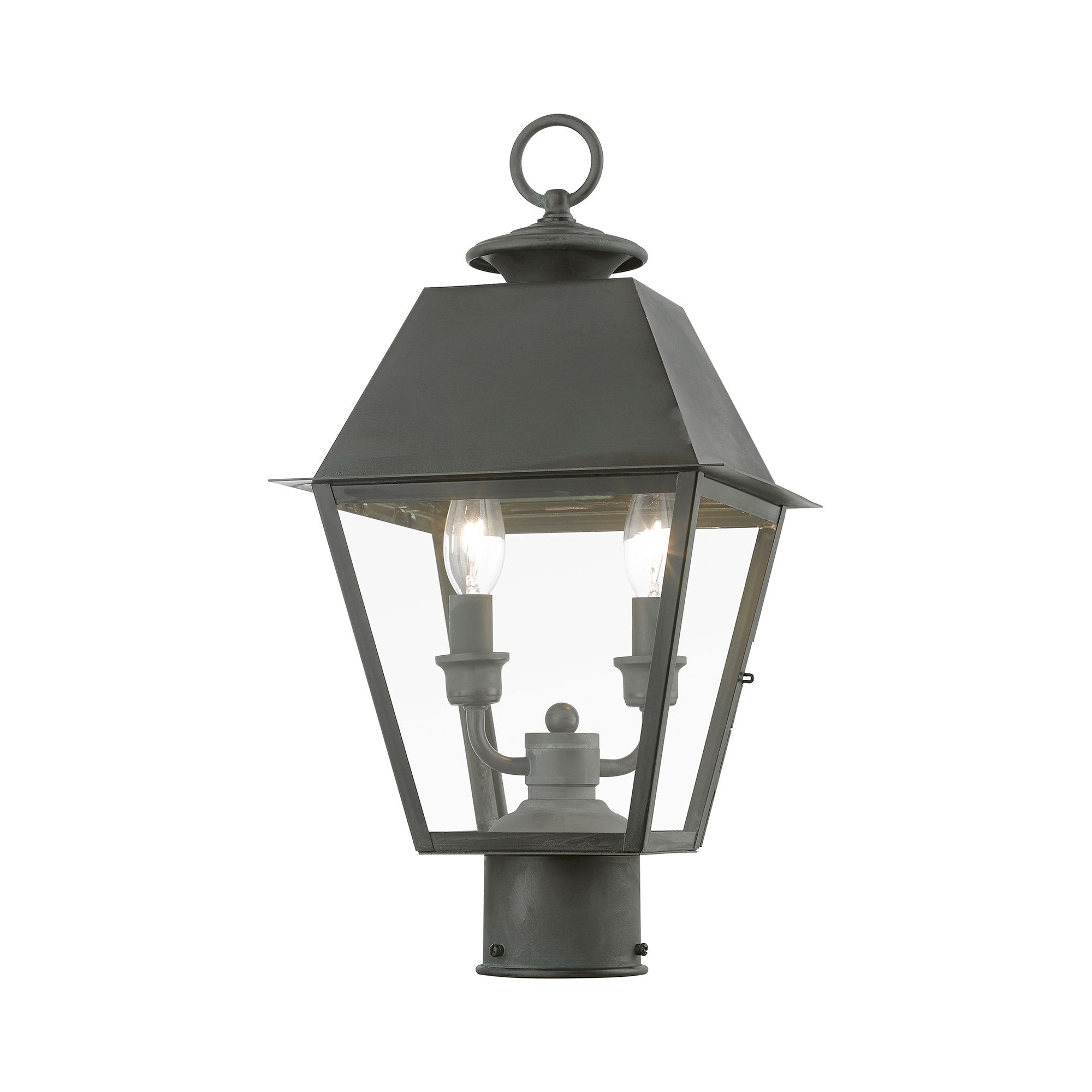 Image 4 Wentworth 17 1/2" High Charcoal Outdoor Post Light more views