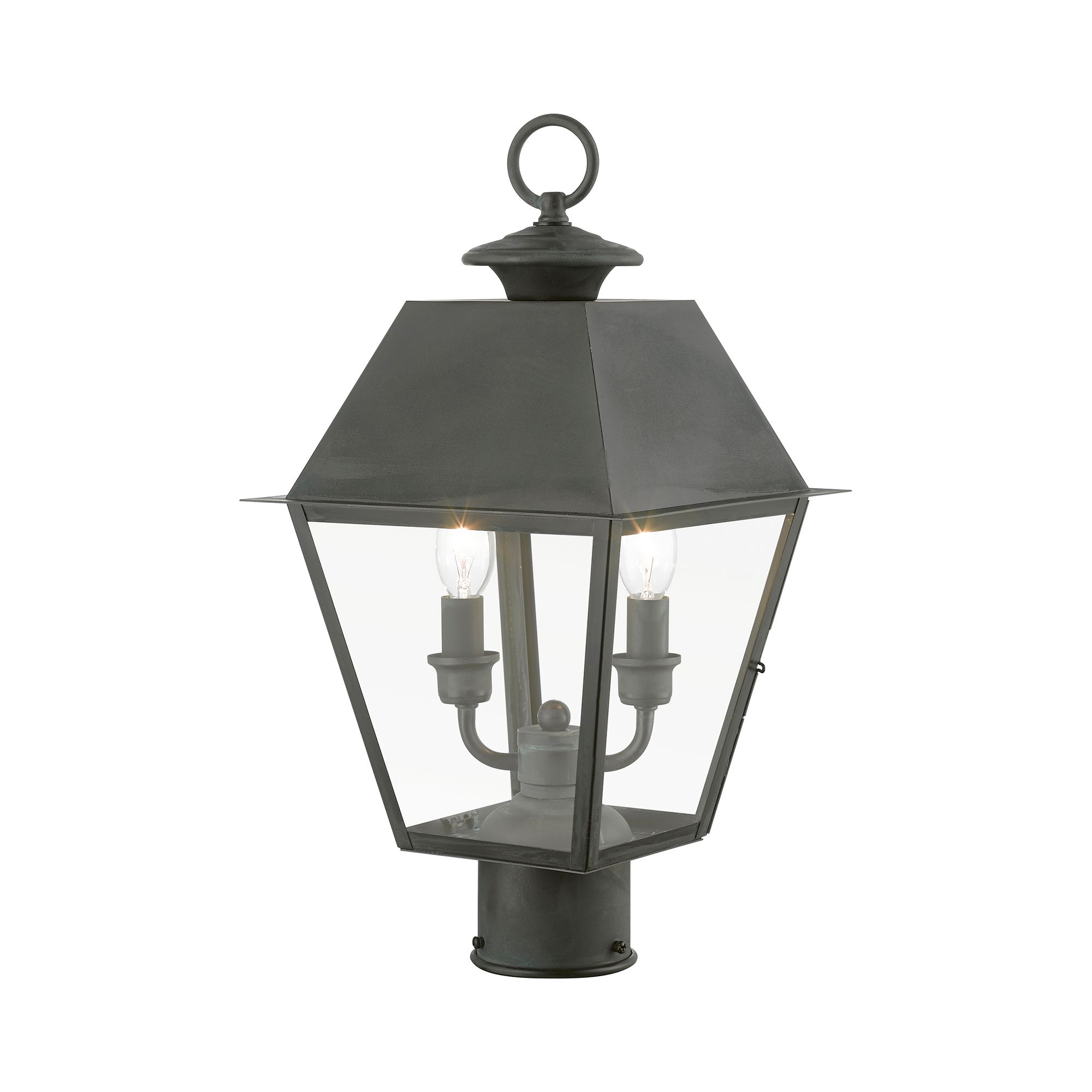 Image 6 Wentworth 17 1/2" High Charcoal Outdoor Post Light more views