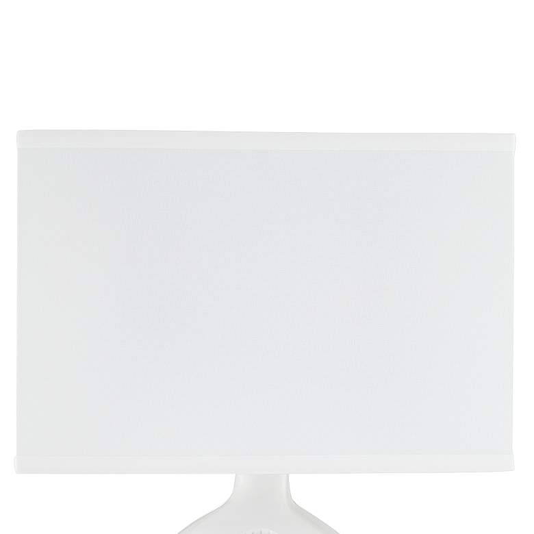 Image 2 Wentworth 18 inch High White Wall Sconce more views