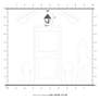 Wentworth 2 Light Natural Brass Outdoor Medium Pendant Lantern