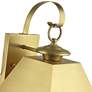 7_Wentworth 2 Light Natural Brass Outdoor Medium Wall Lantern more views