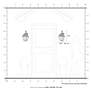 Wentworth 2 Light Natural Brass Outdoor Medium Wall Lantern