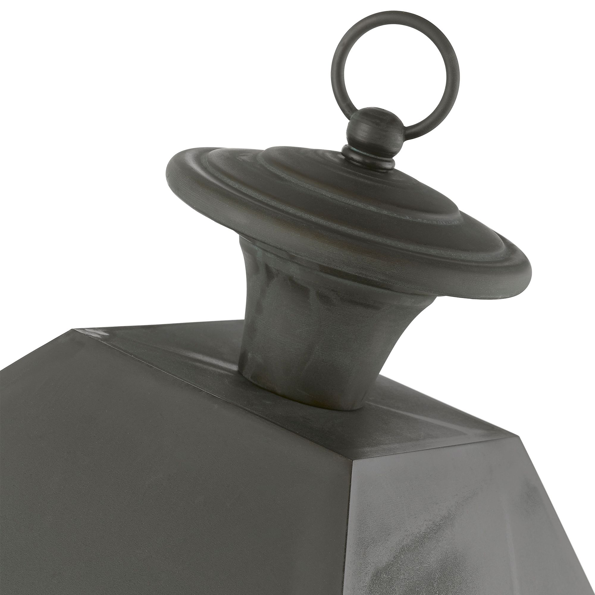 Wentworth 27 1/2" High Charcoal 4-Light Outdoor Post Light