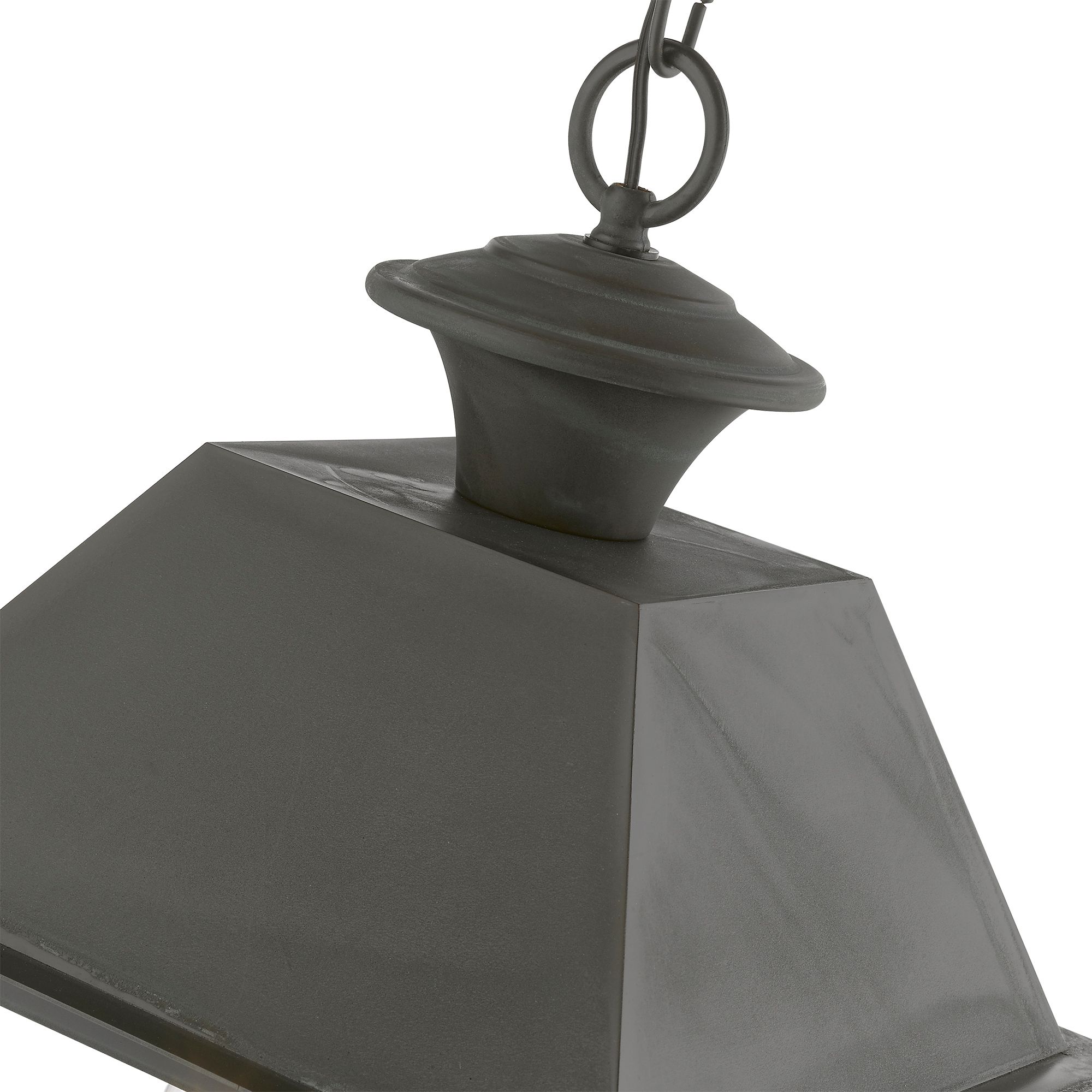 Image 7 Wentworth 3 Light Charcoal Outdoor Large Pendant Lantern more views