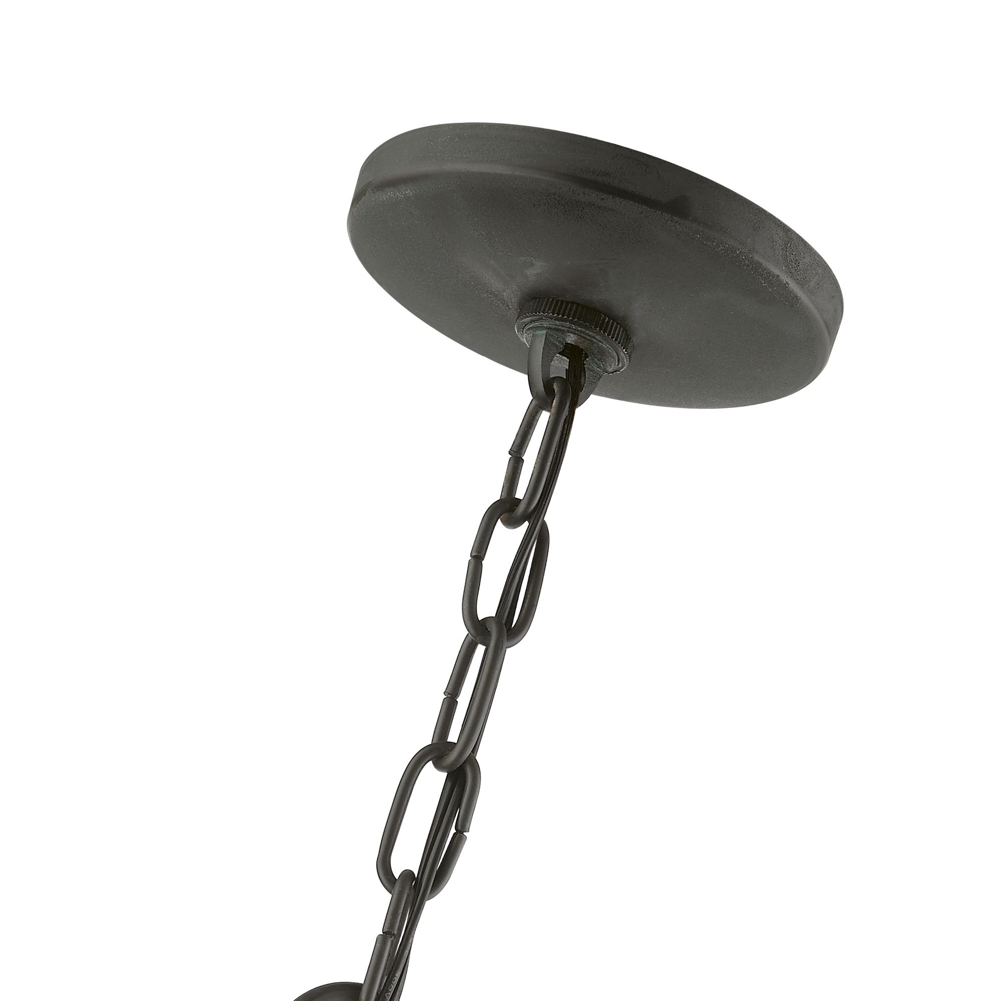 Wentworth 3 Light Charcoal Outdoor Large Pendant Lantern