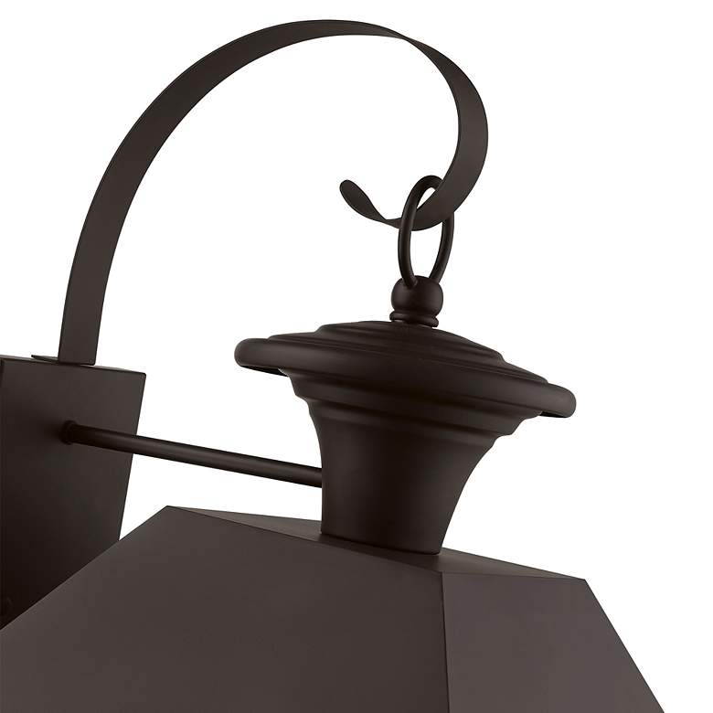 Image 7 Wentworth 4 Light Bronze Outdoor Extra Large Wall Lantern more views