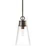 2_Wentworth 7 1/2" Wide Plated Bronze Mini Pendant