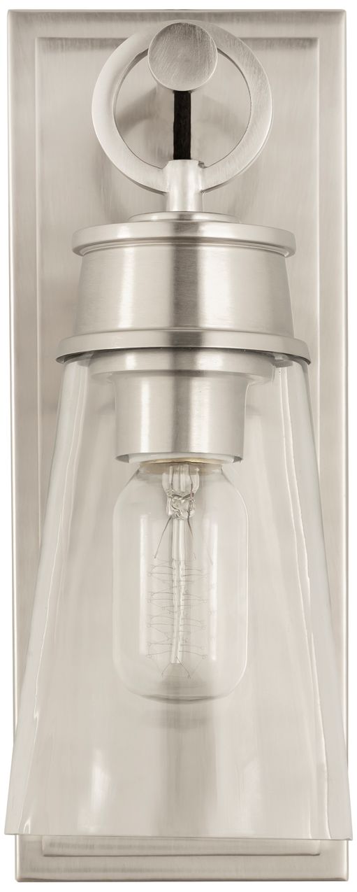 Wentworth by Z-Lite Brushed Nickel 4.5 inch 1 Light Wall Sconce