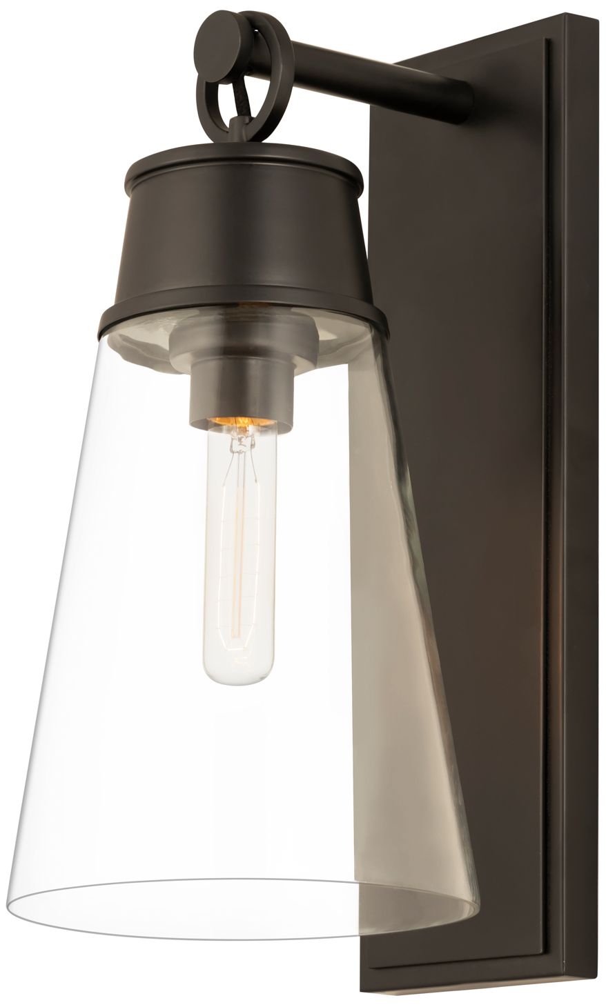 Image 4 Wentworth by Z-Lite Matte Black 7.5 inch 1 Light Wall Sconce more views