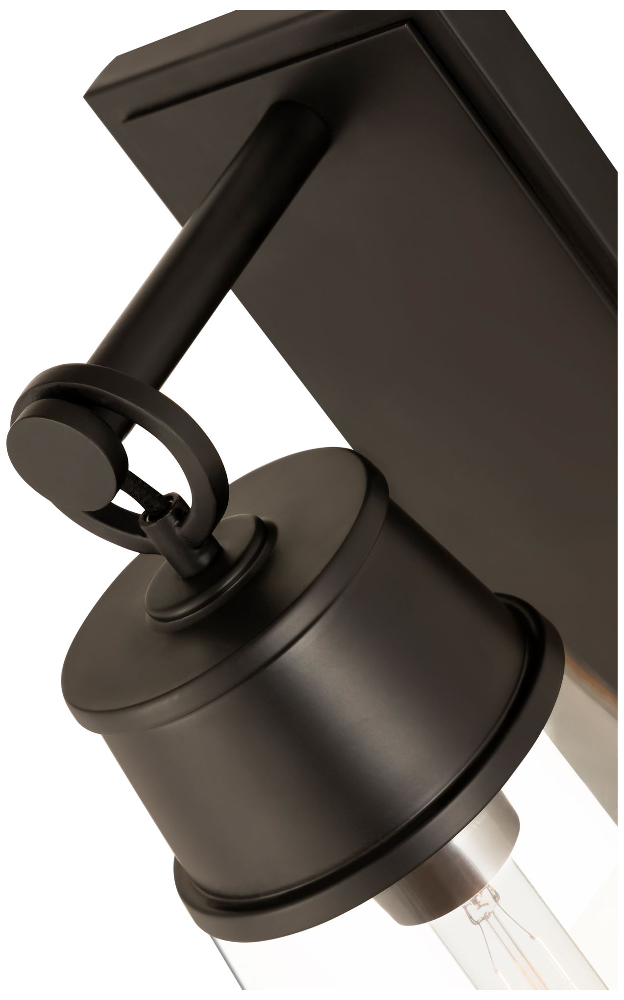 Image 6 Wentworth by Z-Lite Matte Black 7.5 inch 1 Light Wall Sconce more views